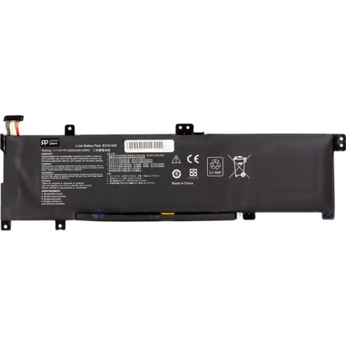 Аккумулятор для ноутбука ASUS Vivobook A501LX (B31N1429) 11.4V 3400mAh PowerPlant (NB431564) 98_98.jpg