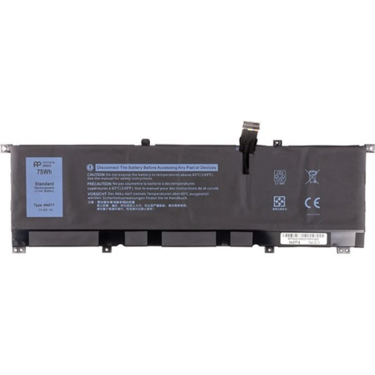Аккумулятор для ноутбука DELL XPS 15 9575 Series (8N0T7) 11.4V 6254mAh PowerPlant (NB441884) 256_256.jpg
