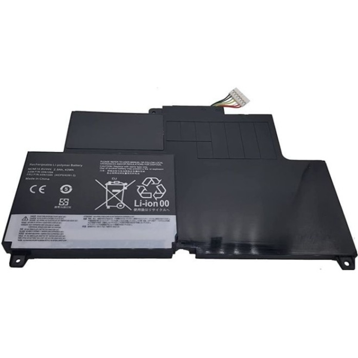 Аккумулятор для ноутбука Lenovo ThinkPad S230u 45N1094, 2900mAh (43Wh), 4cell, 14.8V, Li-Pol (A47734) 98_98.jpg - фото 1