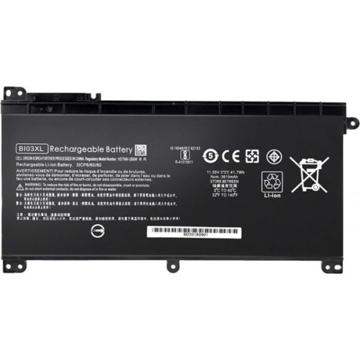 Аккумулятор для ноутбука HP Stream 14-AX BI03XL, 3440mAh (41.7Wh), 3cell, 11.34V, Li-ion (A47842) 256_256.jpg
