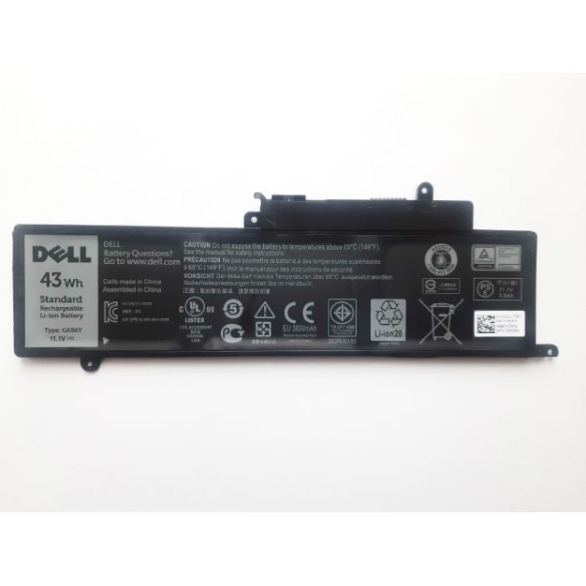 Аккумулятор для ноутбука Dell Inspiron 11-3147 GK5KY, 43Wh (3800mAh), 3cell, 11.1V, Li-ion (A47609) 256_256.jpg