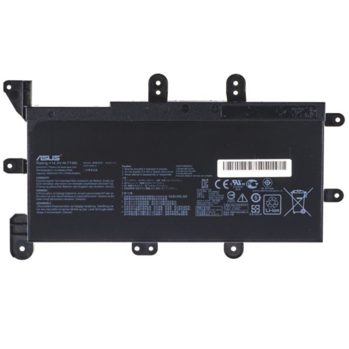 Аккумулятор для ноутбука ASUS ROG G703 A42N1713, 5000mAh (71Wh), 4cell, 14.4V, Li-ion (A47560) 256_256.jpg