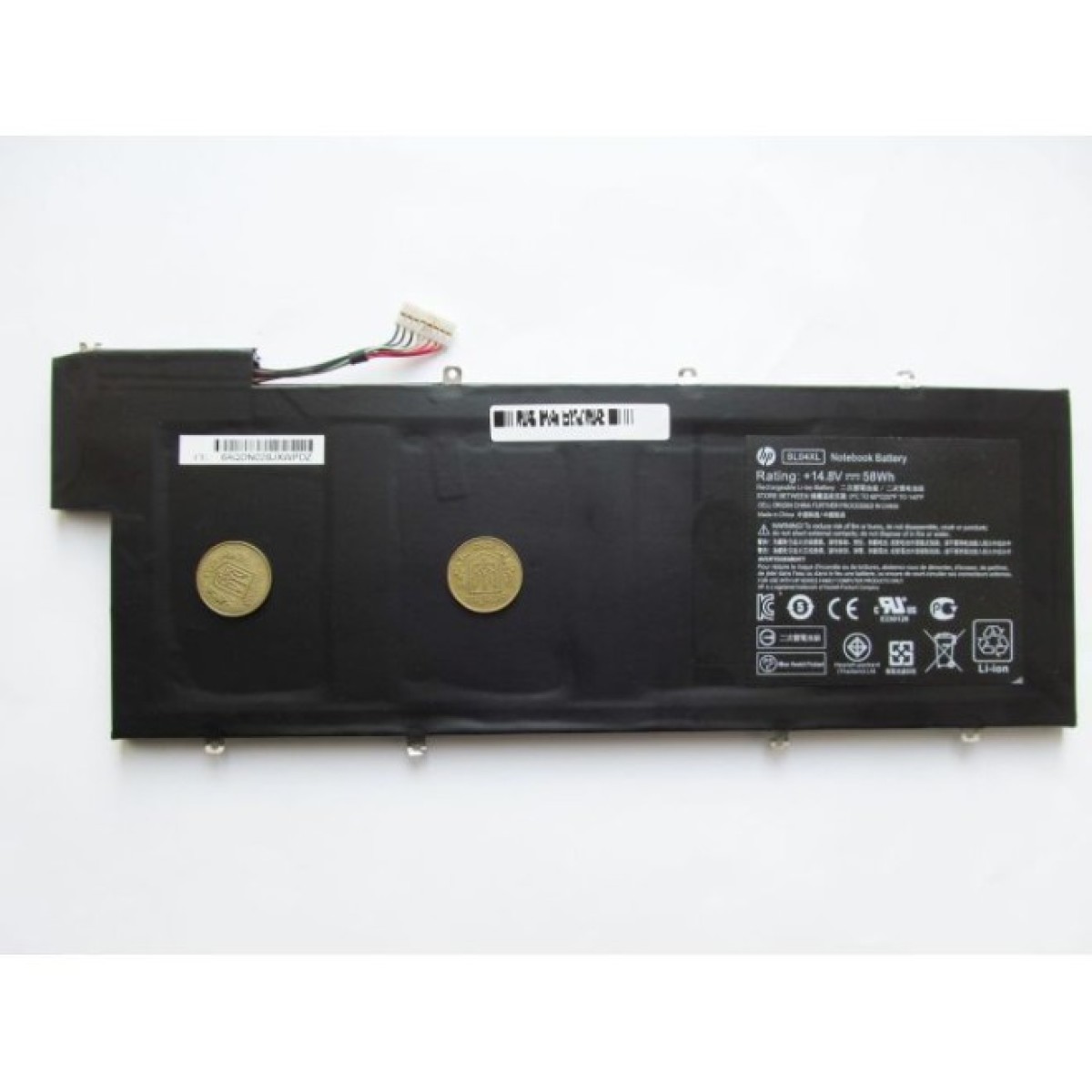 Аккумулятор для ноутбука HP Envy 14-3000 SL04XL, 58Wh (3900mAh), 8cell, 14.8V, Li-ion (A47463) 98_98.jpg - фото 2