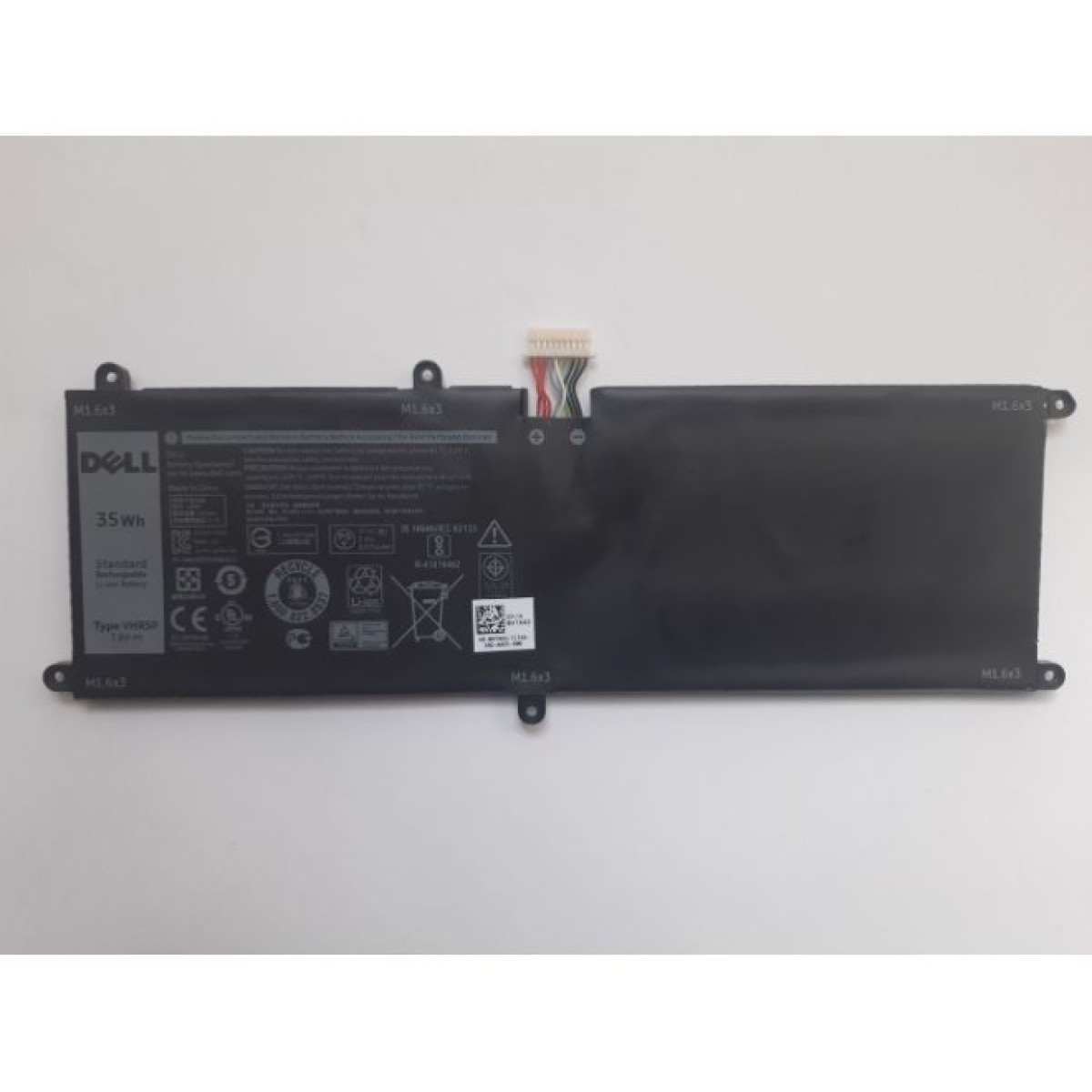 Аккумулятор для ноутбука Dell Latitude 11-5175 VHR5P, 35Wh (4375mAh), 2cell, 7.6V, Li-ion (A47462) 98_98.jpg - фото 2