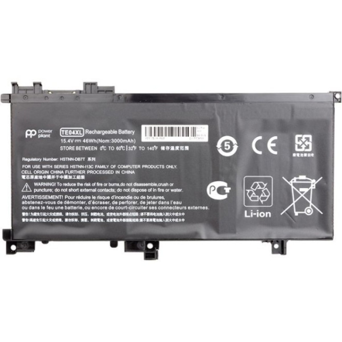 Акумулятор до ноутбука HP Omen 15 AX200 (HSTNN-DB7T, TE04) 15.4V 3000mAh PowerPlant (NB461462) 256_256.jpg