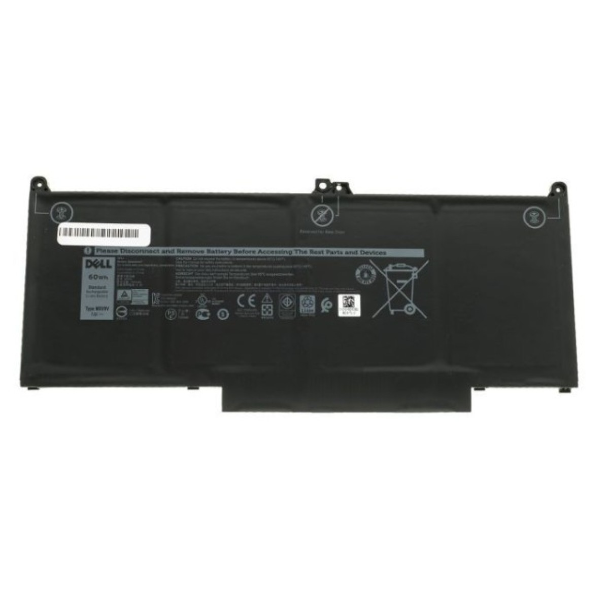 Аккумулятор для ноутбука Dell Latitude 7300 MXV9V, 7500mAh (60Wh), 4cell, 7.6V, Li-ion (A47670) 256_256.jpg