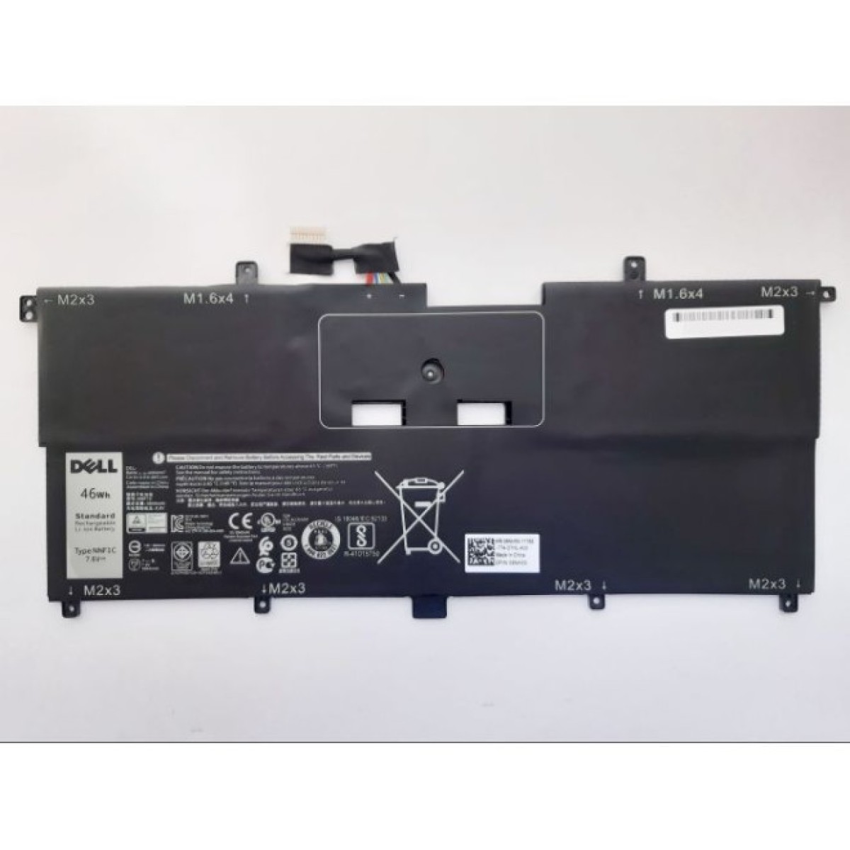 Аккумулятор для ноутбука Dell XPS13-9365 NNF1C 46Wh (5940mAh), 4cell, 7.6V, Li-ion (A47459) 256_256.jpg