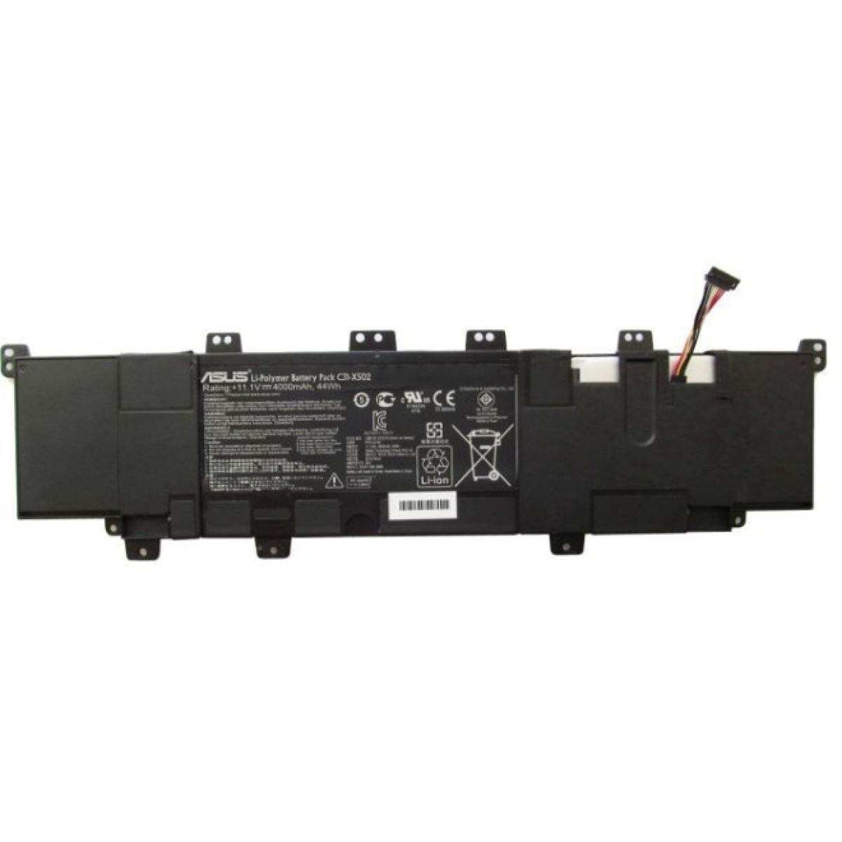 Аккумулятор для ноутбука ASUS PU500 C31-X502, 4000mAh (44Wh), 3cell, 11.1V, Li-ion, черная (A47341) 256_256.jpg