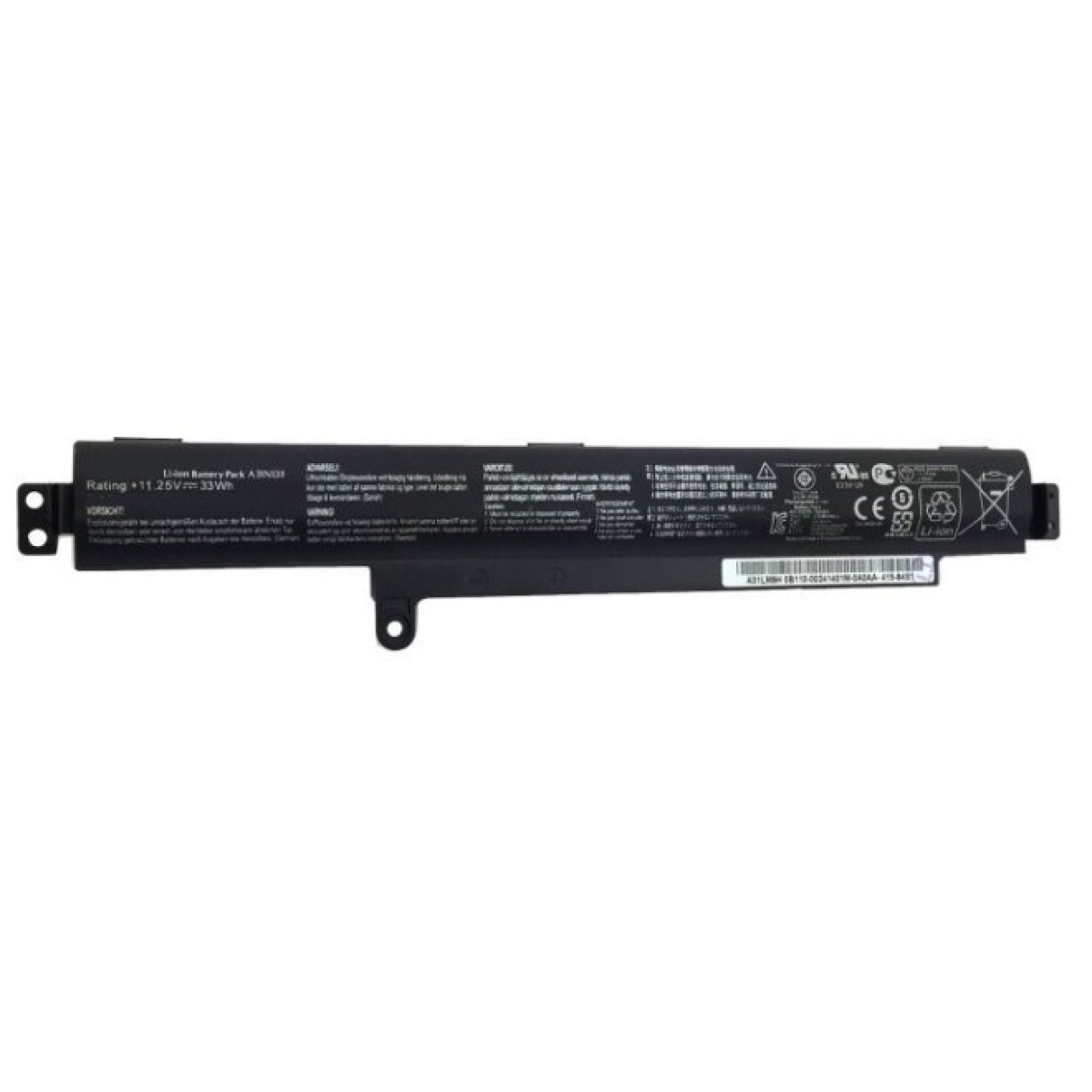Аккумулятор для ноутбука ASUS Asus A31N1311 38Wh 3cell 11.25V Li-ion (A47047) 256_256.jpg