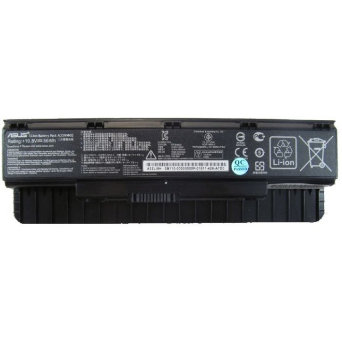 Аккумулятор для ноутбука ASUS Asus A32N1405 5200mAh 6cell 10.8V Li-ion (A47097) 256_256.jpg