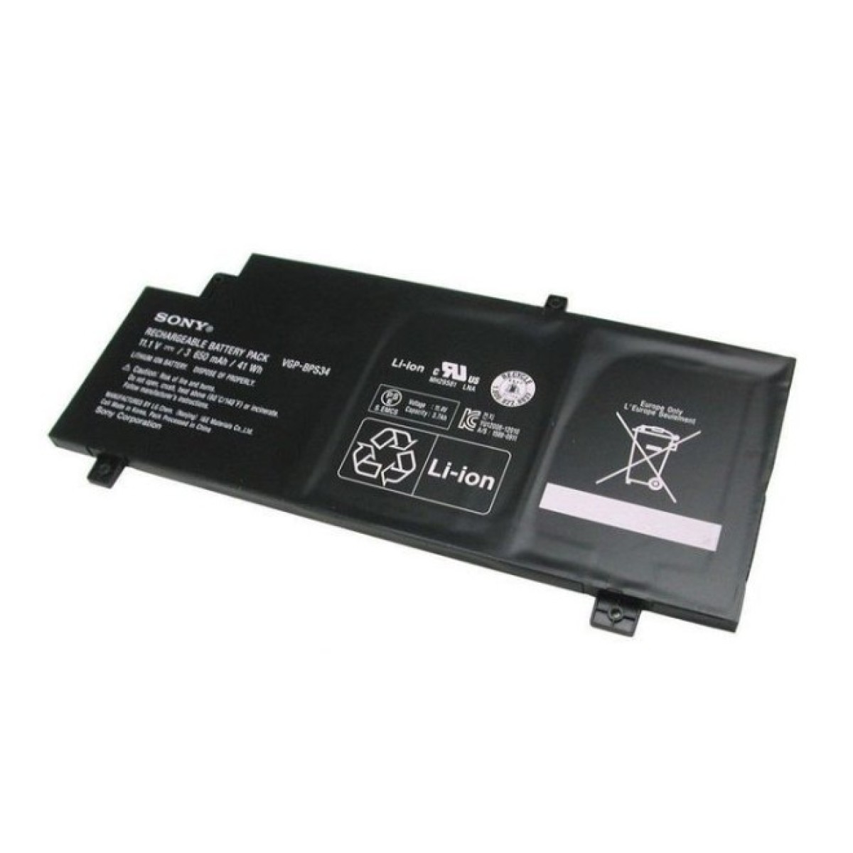Акумулятор до ноутбука Sony VGP-BPS34 3700mAh (41Wh) 6cell 11.1V Li-ion (A41933) 98_98.jpg - фото 1
