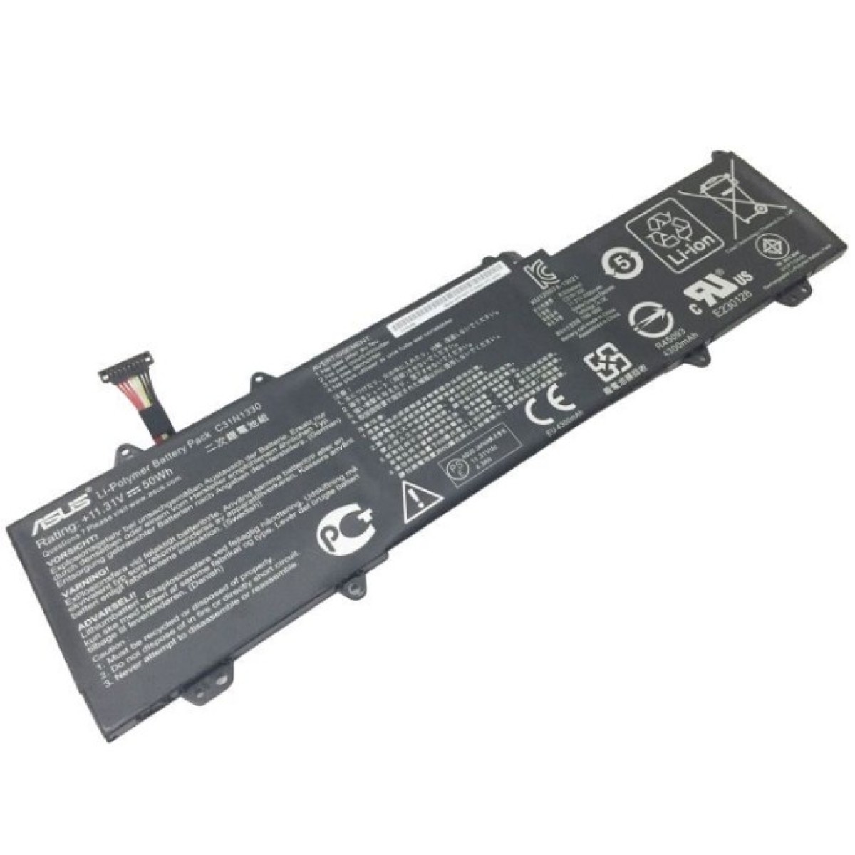 Аккумулятор для ноутбука ASUS UX32LA C31N1330, 4300mAh (50Wh), 6cell, 11.31V, Li-Pol, черн (A47297) 256_256.jpg