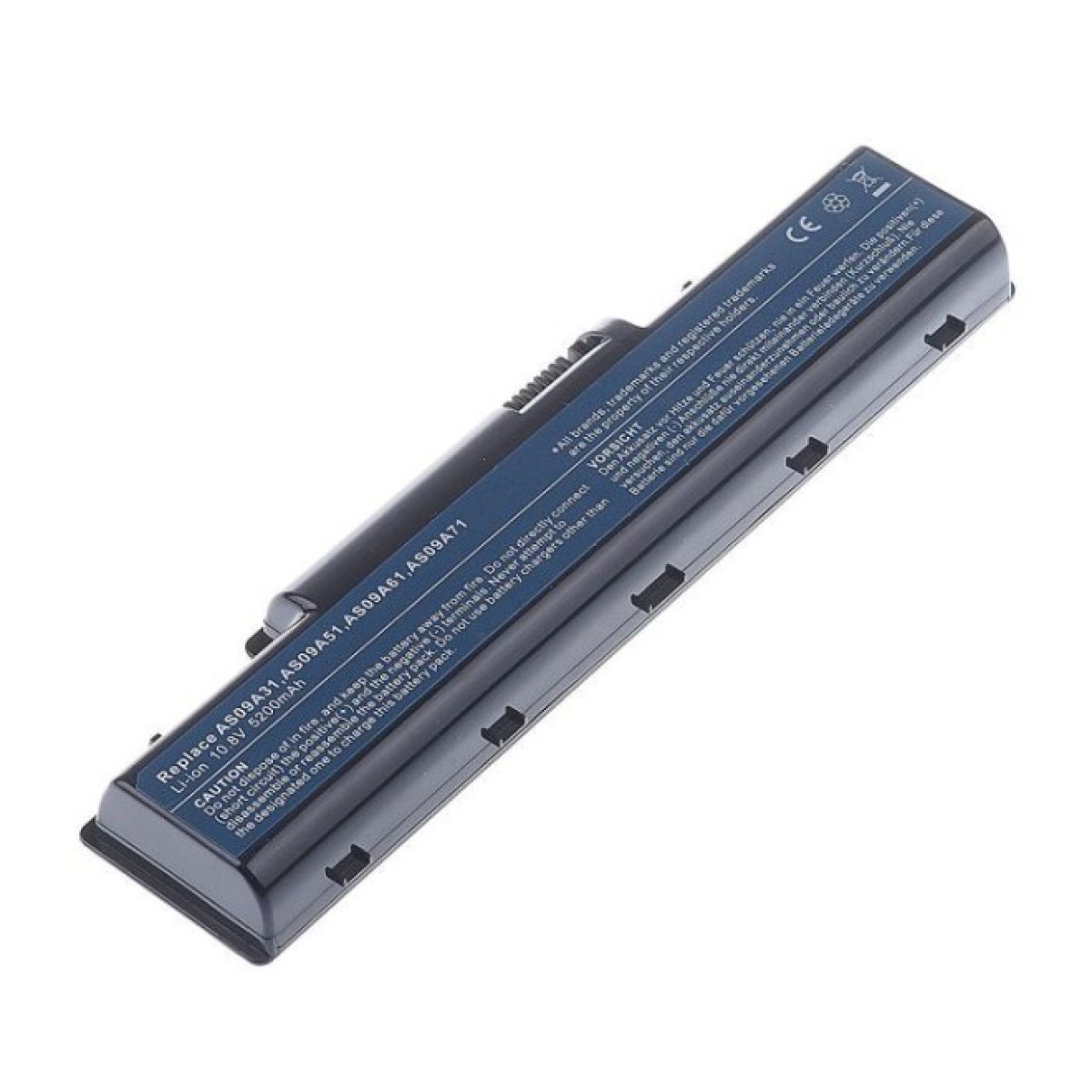 Аккумулятор для ноутбука AlSoft Gateway AS09A61 5200mAh 6cell 11.1V Li-ion (A41500) 98_98.jpg - фото 2