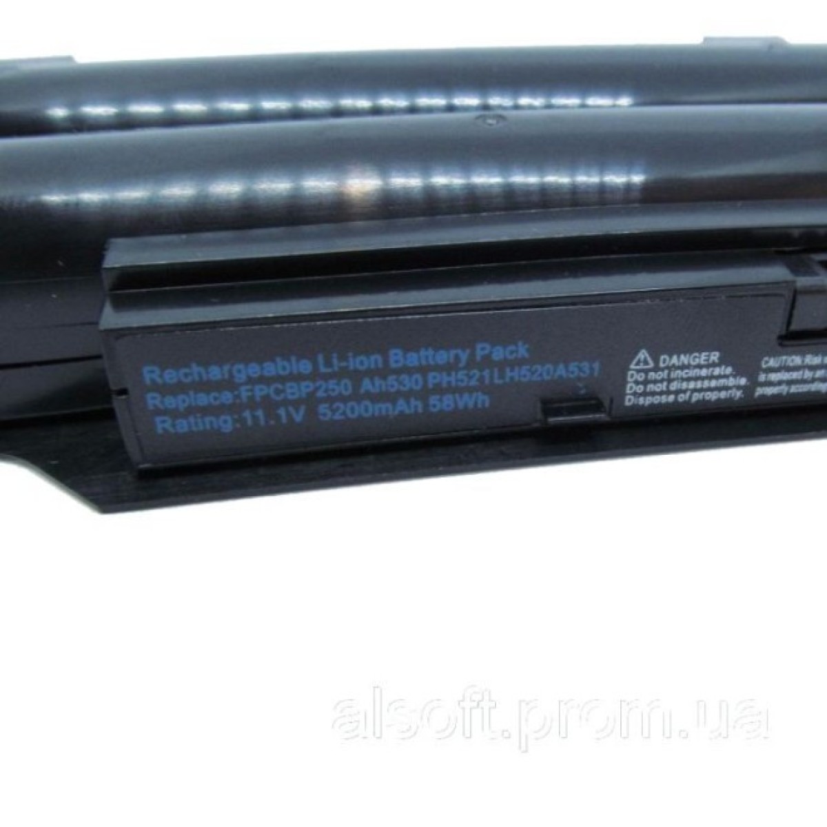 Аккумулятор для ноутбука AlSoft Fujitsu LifeBook A530 FPCBP250 5200mAh 6cell 11.1V Li-ion (A41689) 98_98.jpg - фото 2