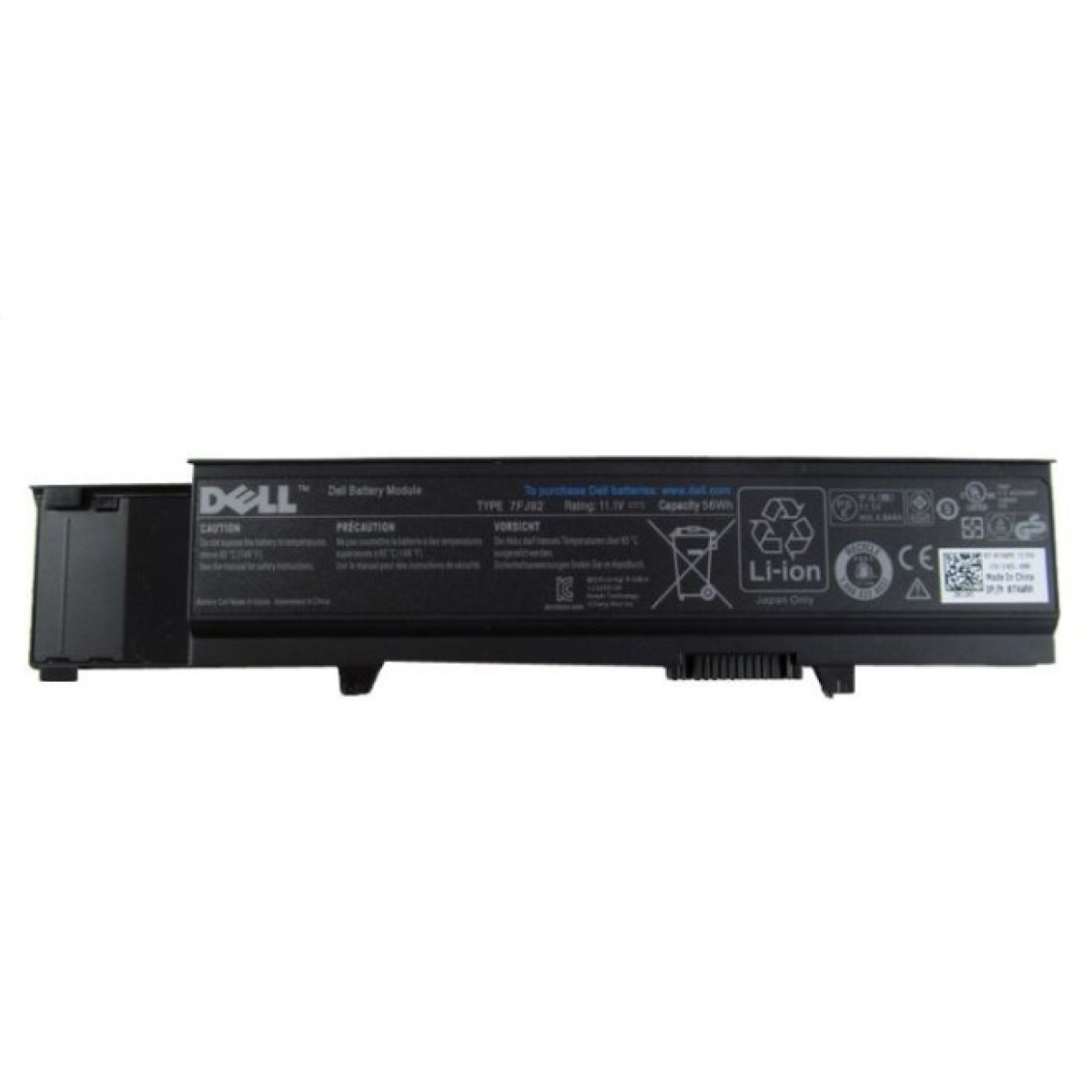Аккумулятор для ноутбука Dell Vostro 3400 CYDWV 5100mAh (56Wh) 6cell 11.1V Li-ion (A41395) 256_256.jpg