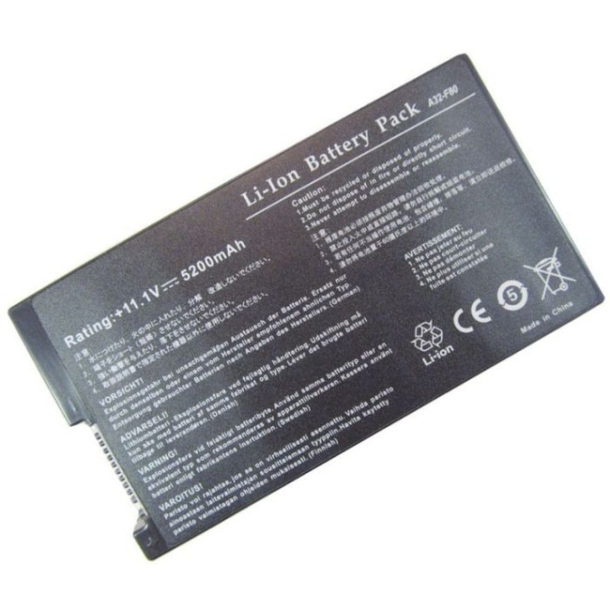 Аккумулятор для ноутбука AlSoft Asus A32-F80 5200mAh 6cell 11.1V Li-ion (A41439) 98_98.jpg - фото 2