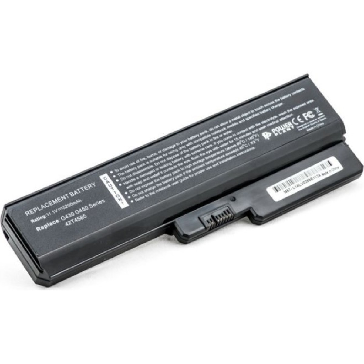 Акумулятор до ноутбука IBM G430(ASM 42T4586, LOG530LH) 11.1V 5200mAh PowerPlant (NB00000042) 256_256.jpg