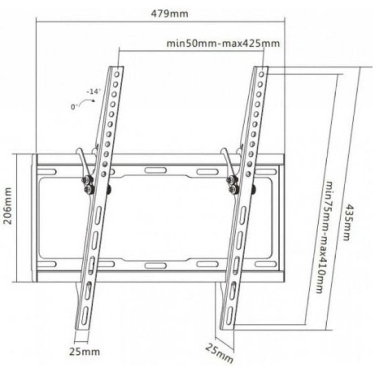 Кронштейн UniBracket BZ01-41 98_98.jpg - фото 2