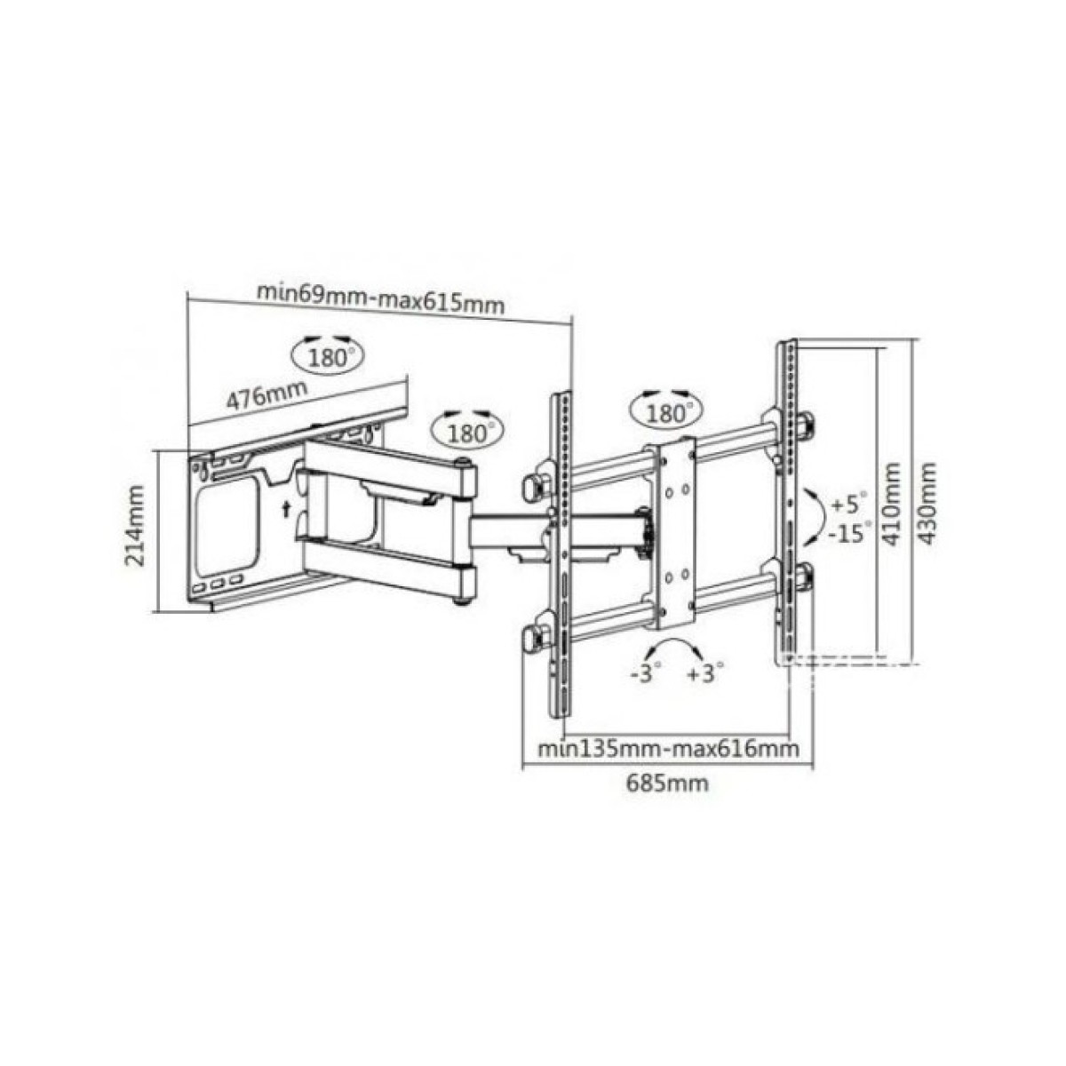 Кронштейн ITech PTRB-77 98_98.jpg - фото 6