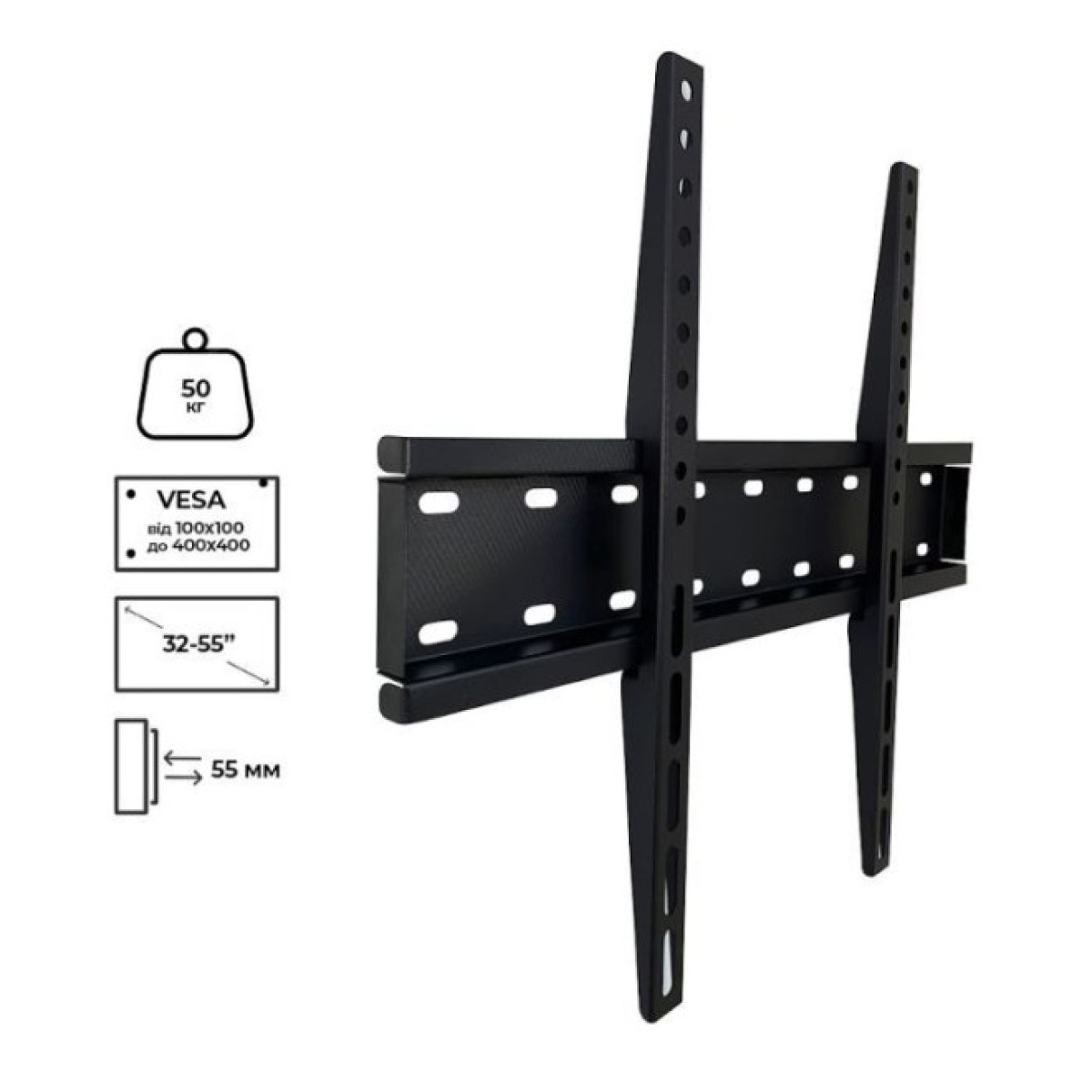 Кронштейн Charmount TV04F Black 98_98.jpg - фото 5