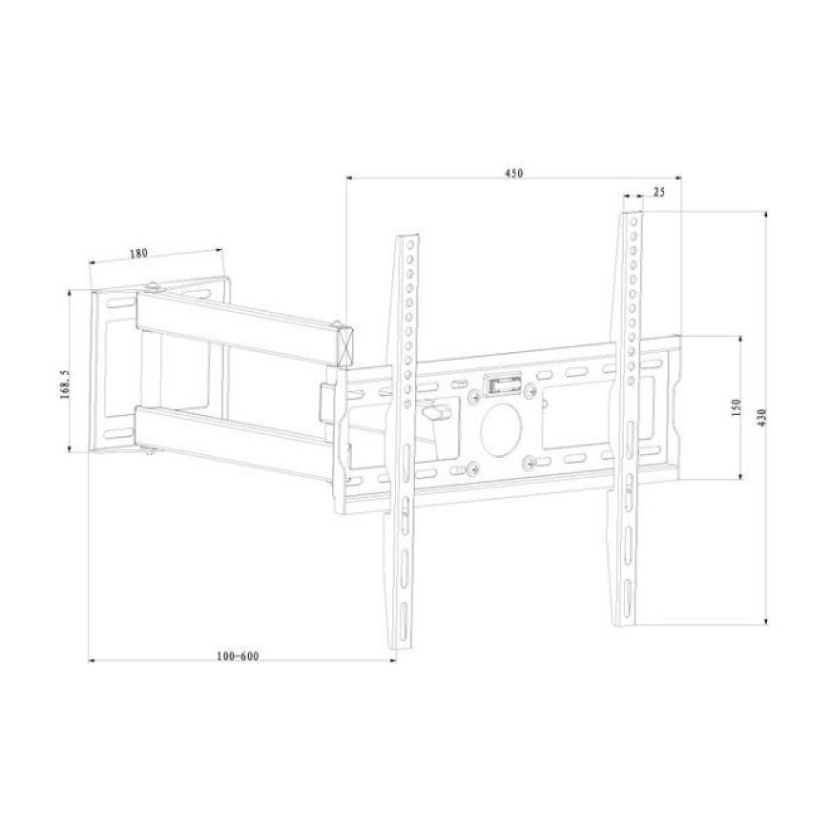 Кронштейн X-Digital STEEL SA345 Black 98_98.jpg - фото 3