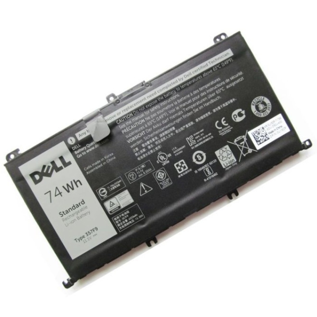 Аккумулятор для ноутбука Dell Inspiron 15-7559 357F9, 74Wh (6333mAh), 6cell, 11.1V, Li-ion (A47442) 98_98.jpg - фото 2