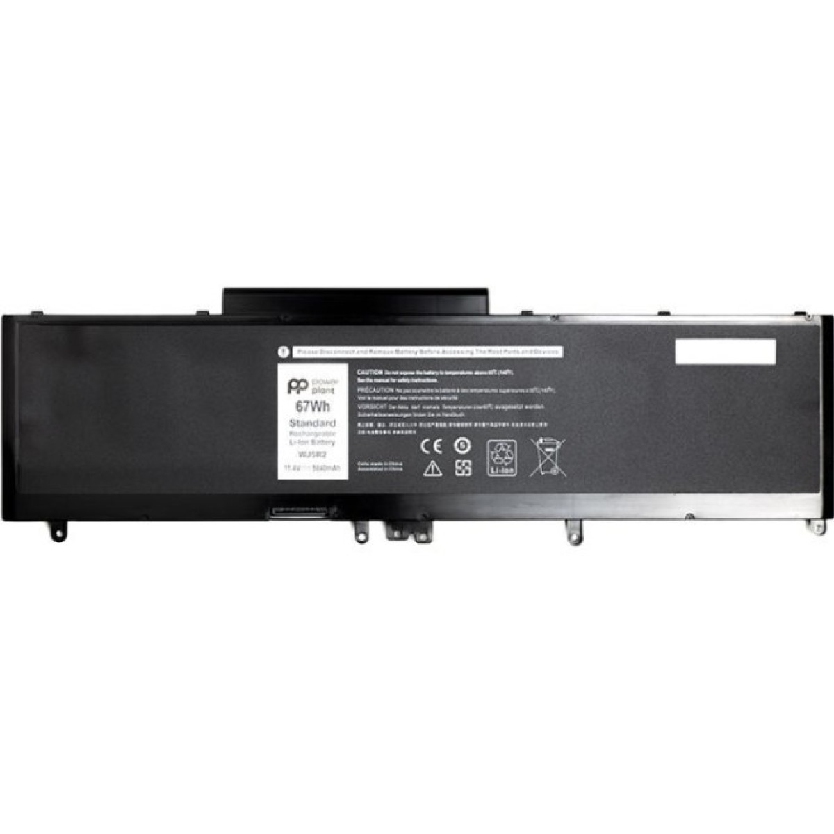 Аккумулятор для ноутбука DELL Precision 3510 (WJ5R2) 11.4V 5840mAh PowerPlant (NB441501) 256_256.jpg