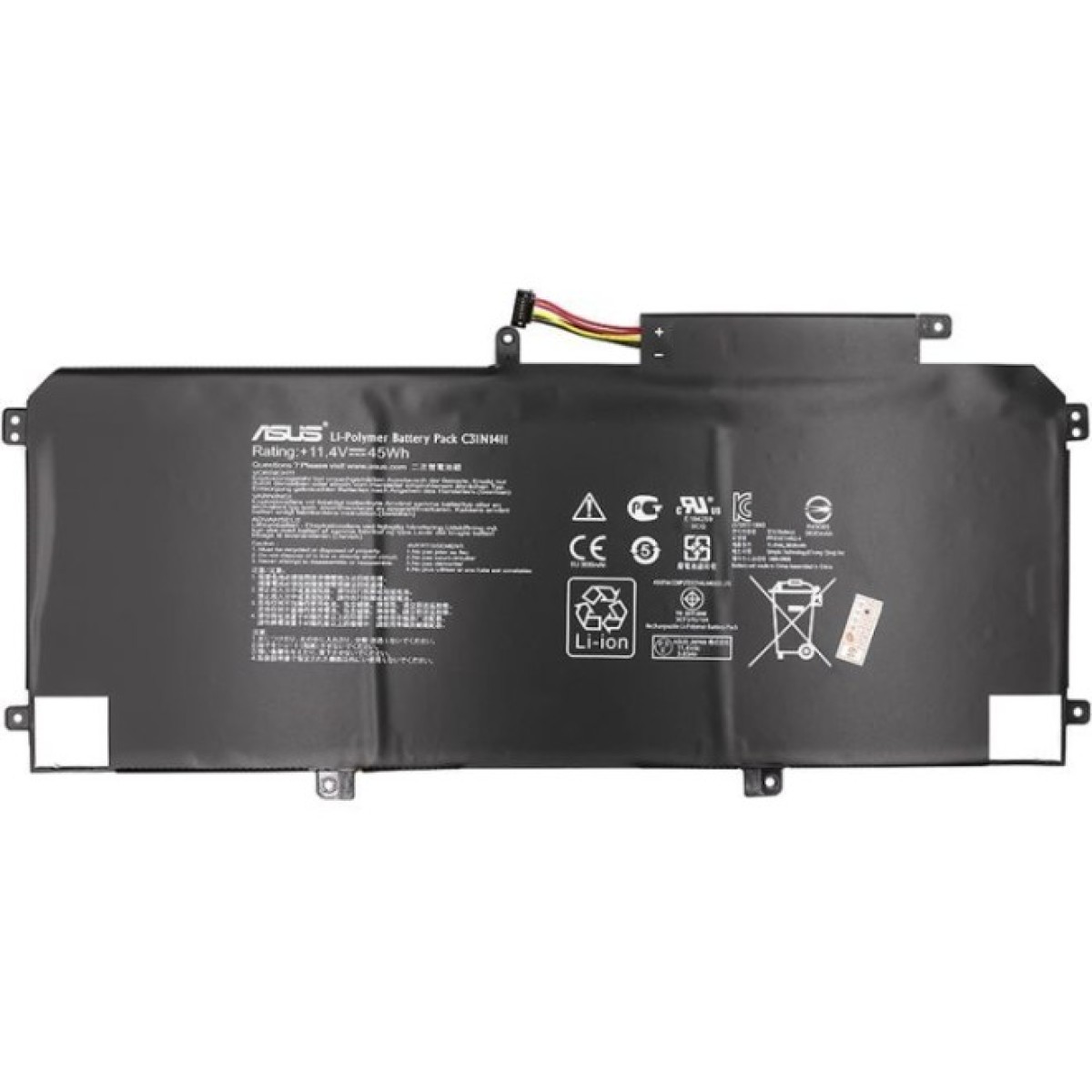 Аккумулятор для ноутбука ASUS Zenbook UX305 (C31N1411) 11.4V 45Wh (NB430901) 98_98.jpg - фото 2