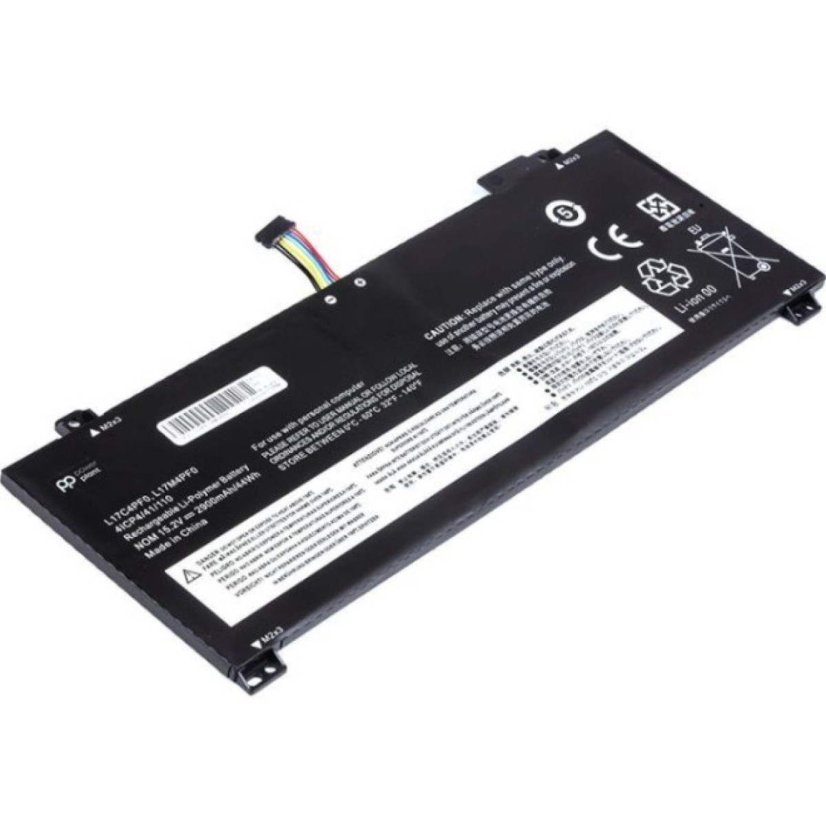 Аккумулятор для ноутбука PowerPlant LENOVO IdeaPad S530 (L17C4PF0) 15.2V 2900mAh (NB481200) 98_98.jpg - фото 2
