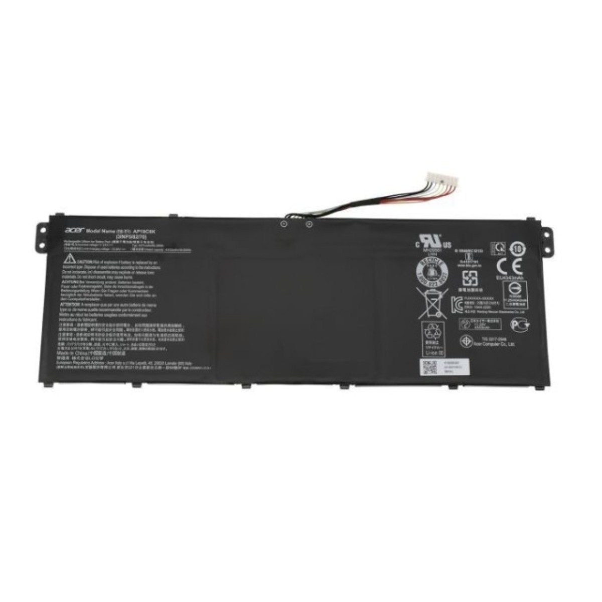 Аккумулятор для ноутбука Acer AP18C8K Swift SF314-57, 4471mAh (50Wh), 3cell, 11.25V, Li-io (A47683) 98_98.jpg - фото 1