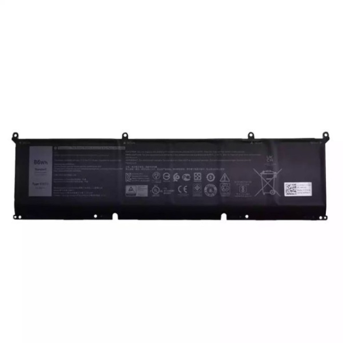 Акумулятор до ноутбука Dell XPS 15-9500 69KF2, 86Wh (7167mAh), 6cell, 11.4V, Li-ion, (A71033) 98_98.jpg