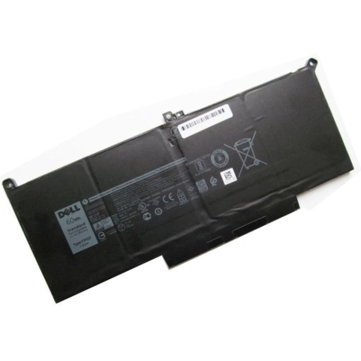 Акумулятор до ноутбука Dell Latitude 7280 F3YGT, 7500mAh (60Wh), 4cell, 7.6V, Li-ion (A47413) 98_98.jpg - фото 2