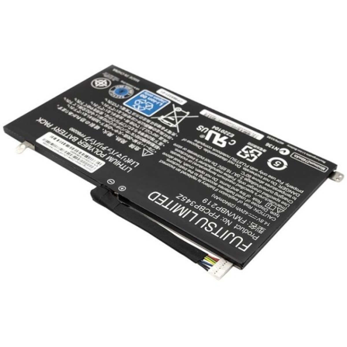Акумулятор до ноутбука Fujitsu LifeBook UH552, UH572 (FPCBP345Z) 14.8V 2840mAh (NB450114) 98_98.jpg - фото 2