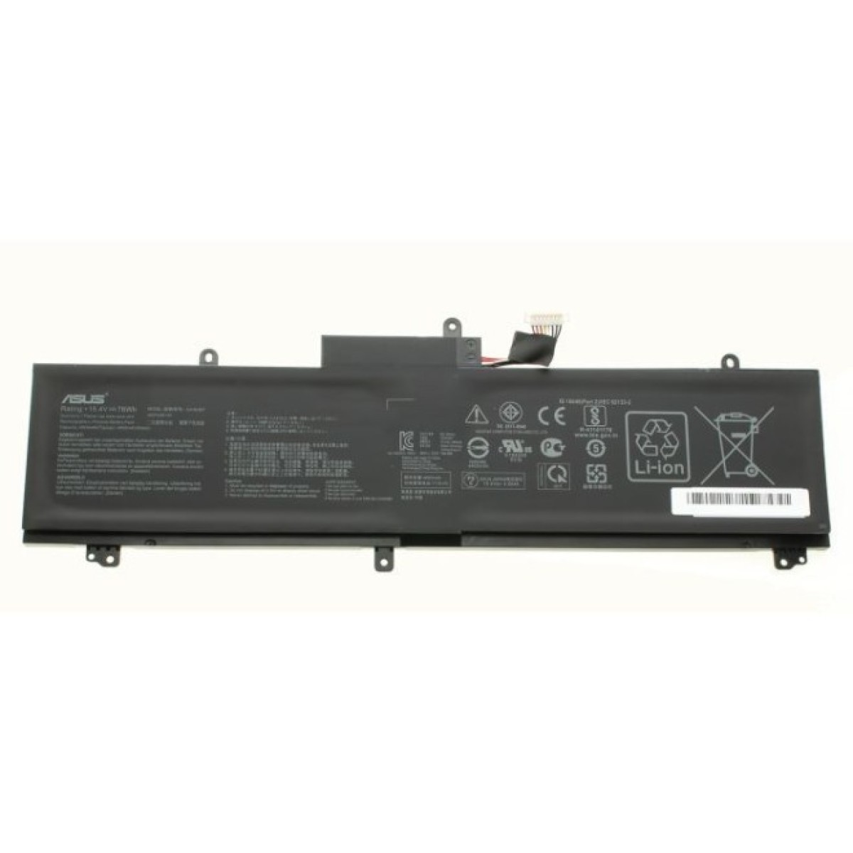 Аккумулятор для ноутбука ASUS Zephyrus GA502 C41N1837, 4940mAh (76Wh), 4cell, 15.4V, Li-Po (A47666) 98_98.jpg - фото 1