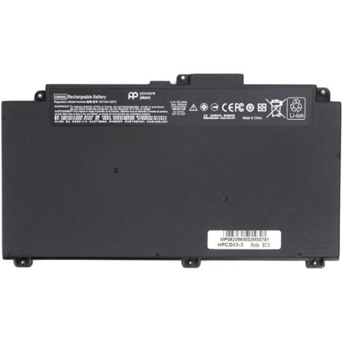 Аккумулятор для ноутбука HP ProBook 640 (CD03XL) 11.4V 4000mAh PowerPlant (NB461929) 256_256.jpg