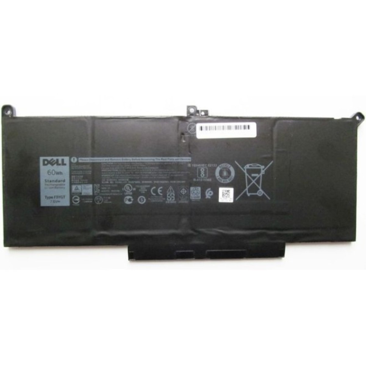Акумулятор до ноутбука Dell Latitude 7280 F3YGT, 7500mAh (60Wh), 4cell, 7.6V, Li-ion (A47413) 98_98.jpg - фото 1