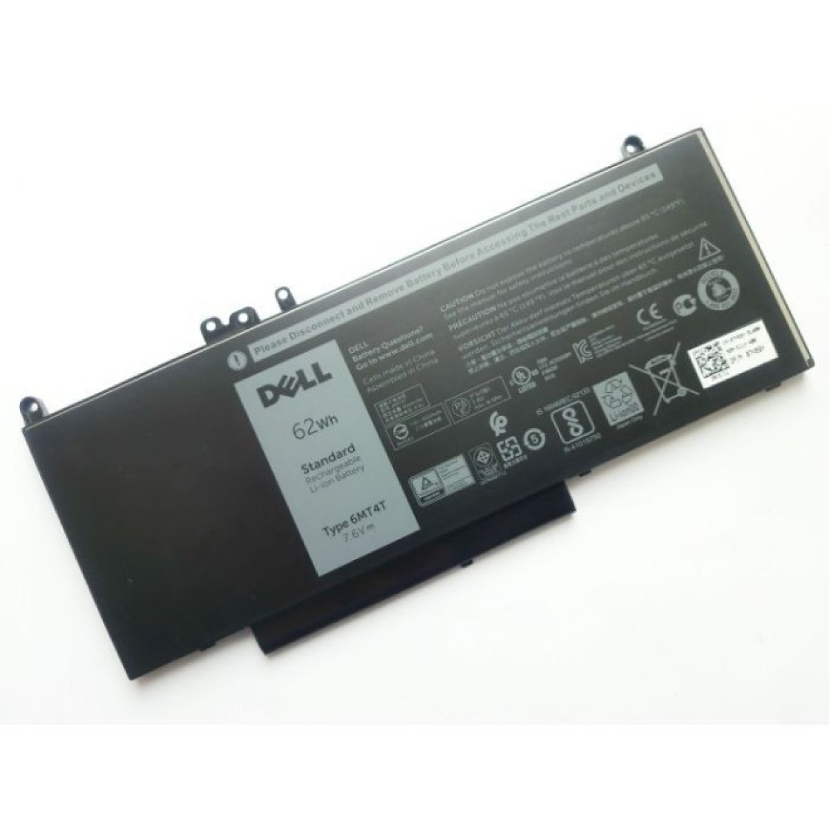 Аккумулятор для ноутбука Dell Latitude E5570 6MT4T, 7750mAh (62Wh), 4cell, 7.6V, Li-ion (A47176) 98_98.jpg - фото 3
