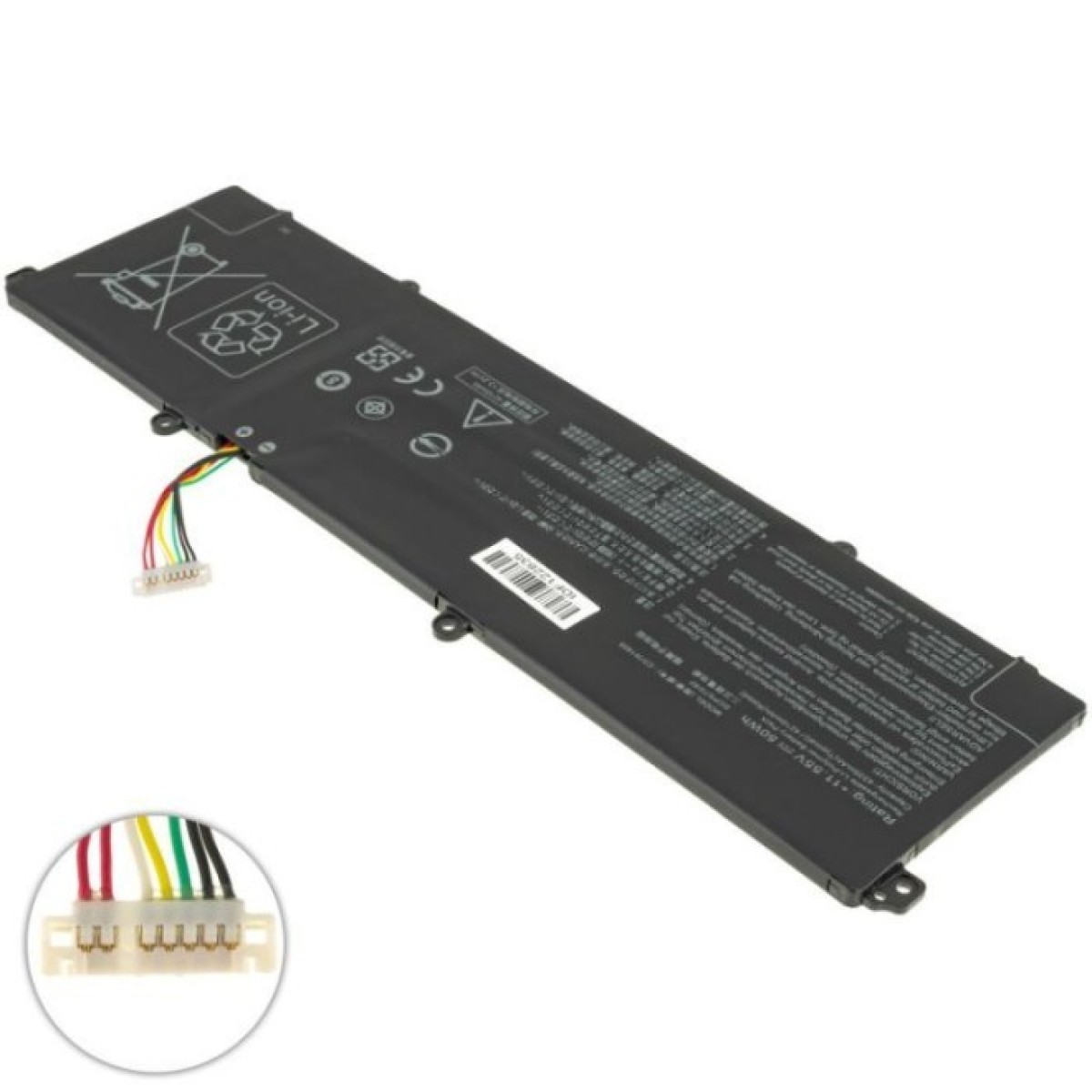 Аккумулятор для ноутбука ASUS VivoBook S433FA C31N1905, 4335mAh (50Wh), 3cell, 11.55V, Li-Pol (A47703) 98_98.jpg - фото 2