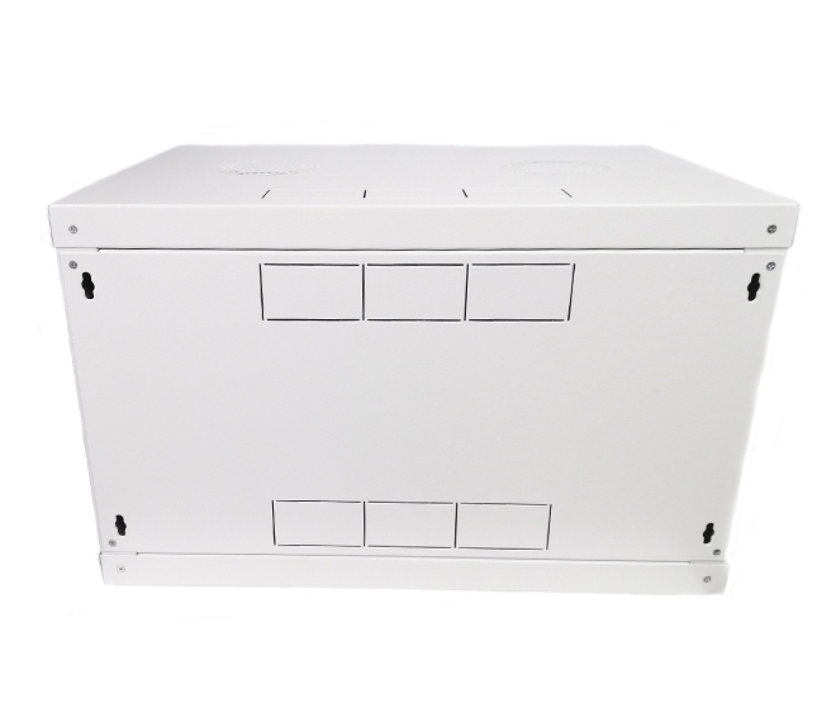 Серверный шкаф 6U, EServer 600х350х370 (Ш*Г*В), стекло, серый - фото 5