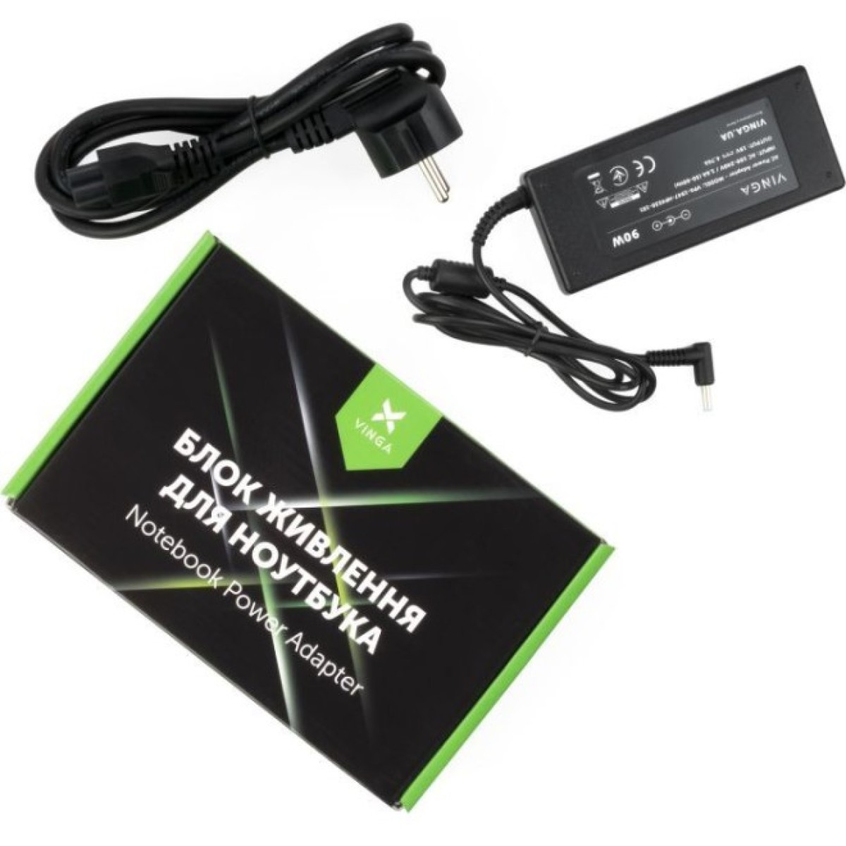 Блок питания к ноутбуку Vinga HP 90W 19V 4.74A 4.5*3.0 (VPA-1947-HP4530-101) 256_256.jpg