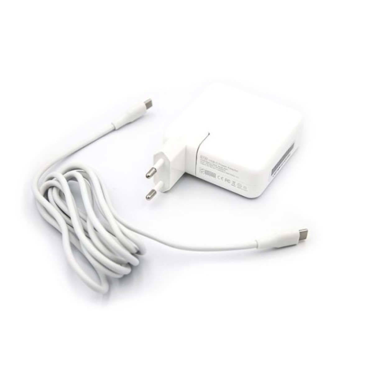 Блок питания к ноутбуку PowerPlant APPLE 220V, 20V 61W (USB Type-C) (AP61HCUSB) 98_98.jpg - фото 2