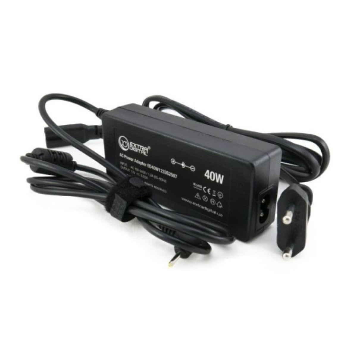 Блок живлення до ноутбуку Extradigital Samsung 12V, 3.33A, 40W (2.5x0.7) (PSS3843) 98_98.jpg - фото 3