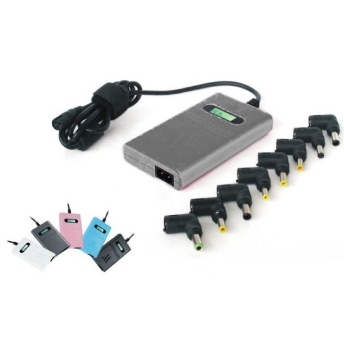 Блок питания к ноутбуку Porto 70W, DC 15-24V (регулируемый), 4A max, + USB 5V,1A (MN-505I) 98_98.jpg - фото 4