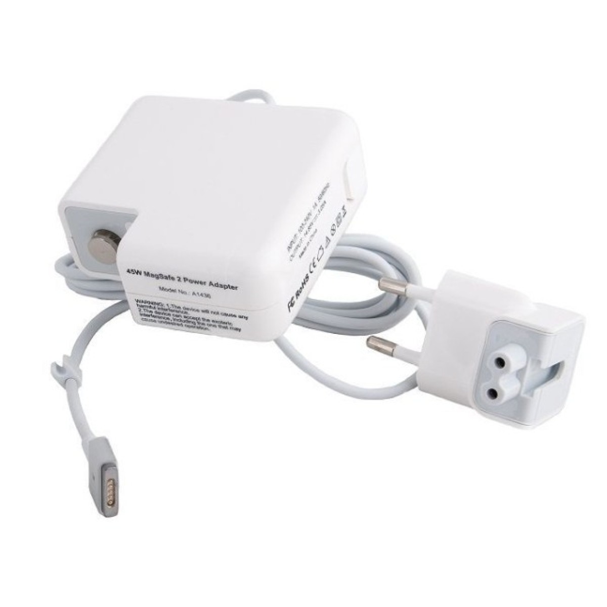 Блок питания к ноутбуку PowerPlant APPLE 220V, 85W, 20V, 4.6AA (MagSafe 2) (AP85HMAG2) 256_256.jpg