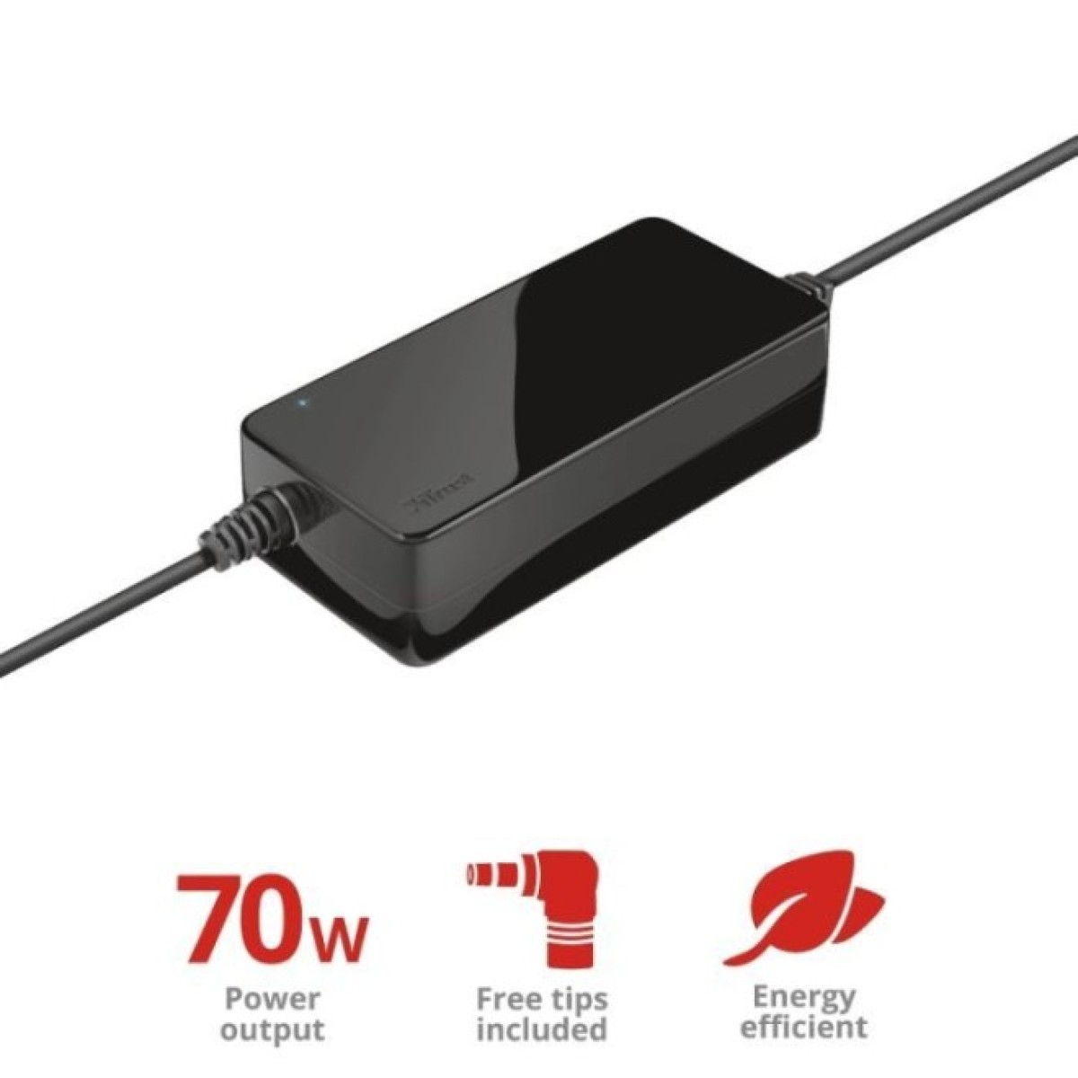 Блок питания к ноутбуку Trust Primo 70W-19V Universal Laptop Charger (22141_TRUST) 98_98.jpg - фото 4