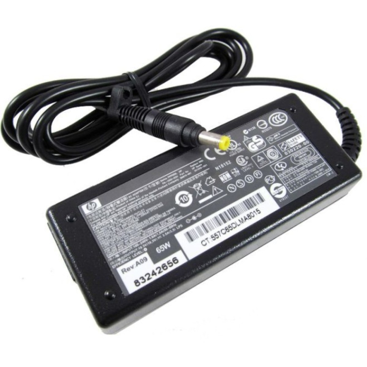 Блок живлення до ноутбуку HP 65W 18.5V 3.5A роз'єм 4.8/1.7 (PPP09L) 256_256.jpg