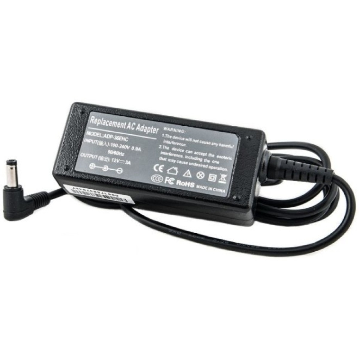 Блок питания к ноутбуку PowerPlant ASUS 220V, 36W, 12V 3A (4.7*1.7) (AS36A4717) 256_256.jpg