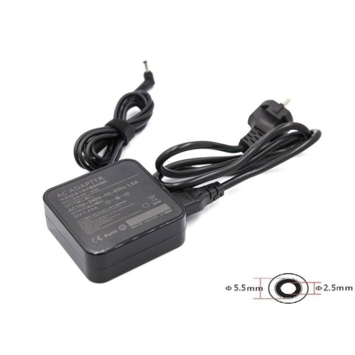Блок питания к ноутбуку PowerPlant IBM/LENOVO 220V, 20V 90W 4.5A (5.5*2.5) wall mount (WM-LS90H5525) 256_256.jpg