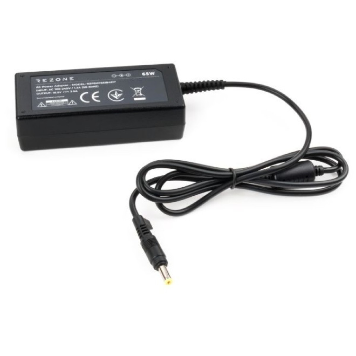 Блок живлення до ноутбуку Rezone HP 65W 18.5V 3.5А 4.8*1.7 (RZPSHP65184817) 98_98.jpg - фото 3