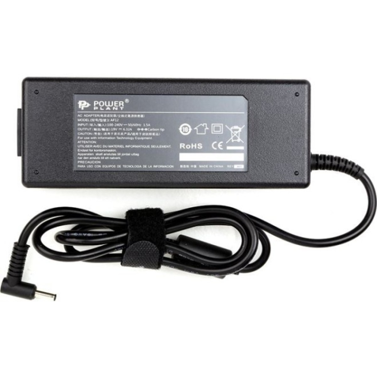 Блок питания к ноутбуку PowerPlant ASUS 220V, 19V 120W 6.32A (4.5*3.0) (AS120F4530) 256_256.jpg